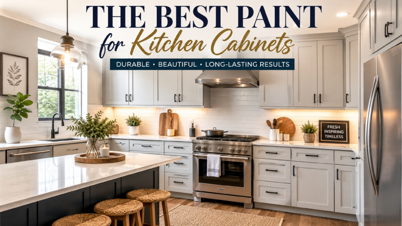 best paint for kitchen cabinets